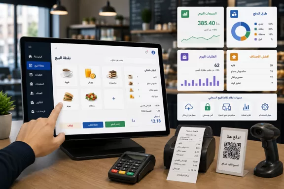 برنامج نقاط بيع (كاشير) سحابي: دليل اختيار نظام POS للمحلات والمطاعم